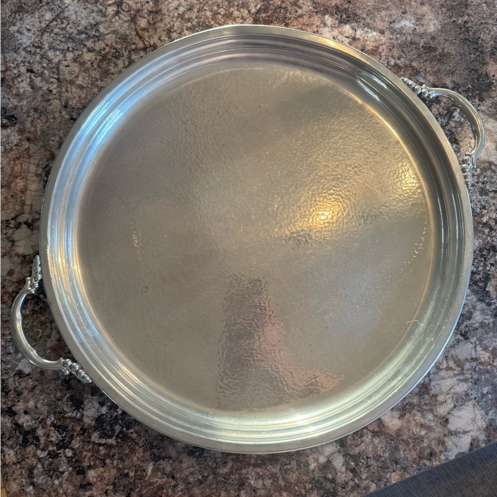 Handmade pewter piece from the Shirley Pewter Shop